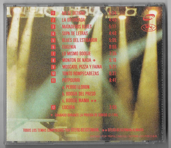 Memphis La Blusera En Vivo Lp Nuevo