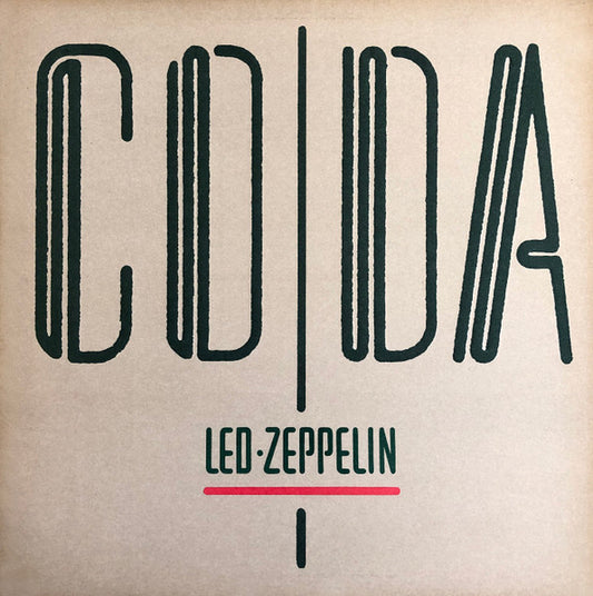 Led Zeppelin Coda Lp Nuevo