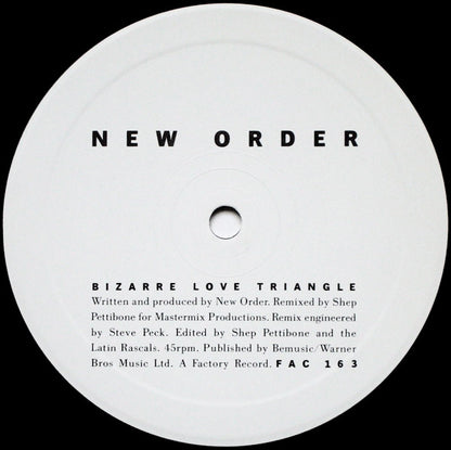 New Order Bizarre Love Triangle Maxi Near MInt