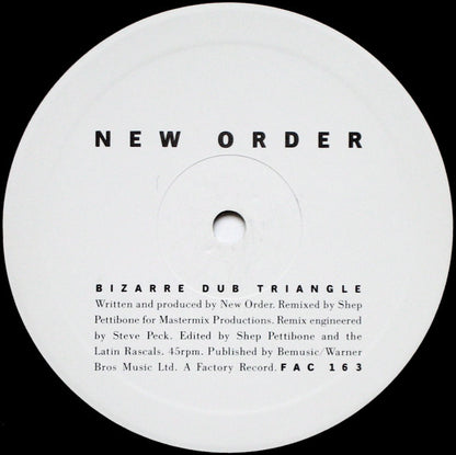 New Order Bizarre Love Triangle Maxi Near MInt