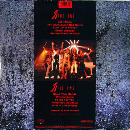 Bon Jovi Slippery When Wet Lp Nuevo