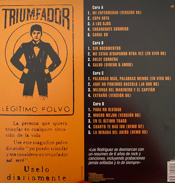Los Rodriguez Hasta Luego LP Nuevo