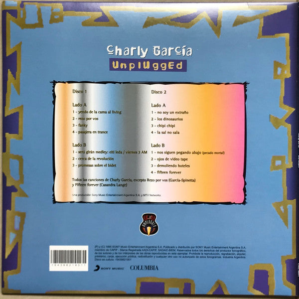 Charly Garcia Unplugged LP Mint Cerrado