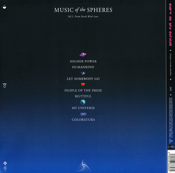 Coldplay Music of the Spheres Lp Nuevo