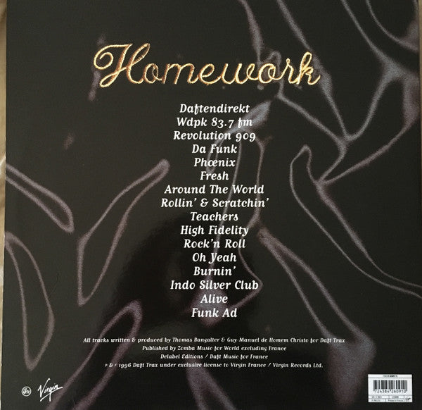 Daft Punk Homework Lp Nuevo