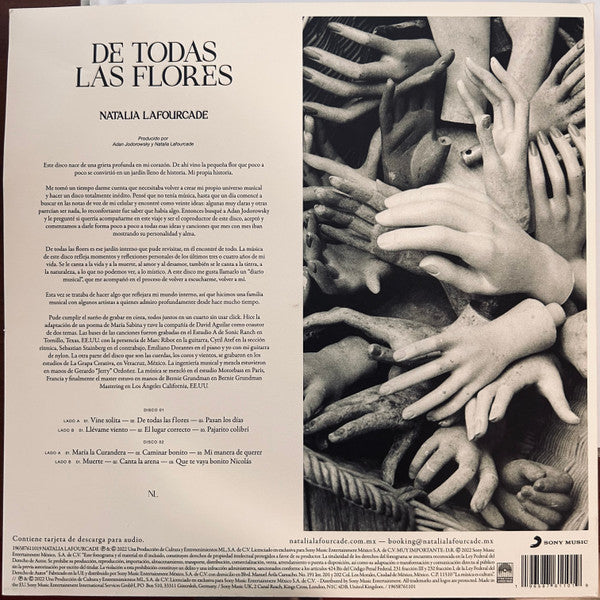 Natalia Lafourcade De Todas Las Flores vol 2 Vinilo LP NUEVO