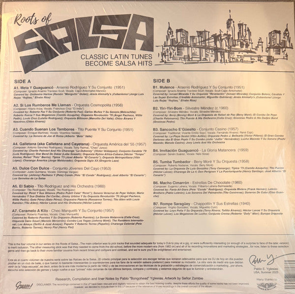 Compilado Varios the Roots of Salsa LP Mint Cerrado