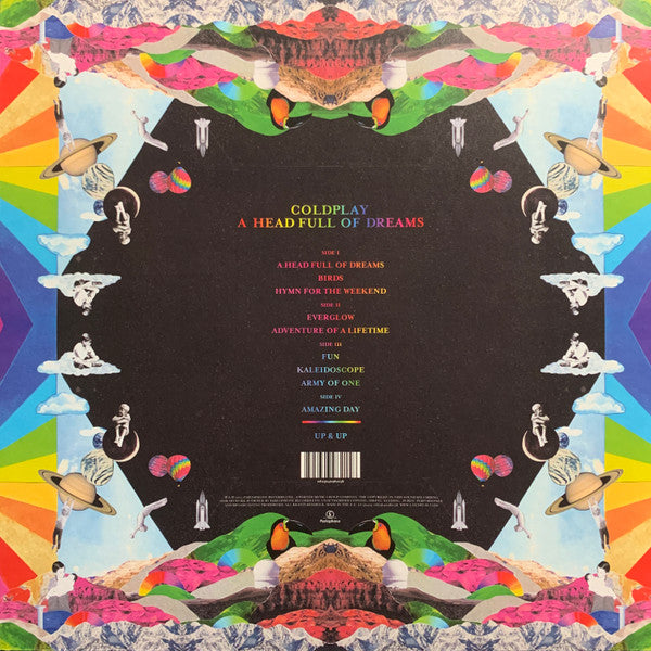 Coldplay A Head Full of Dreams LP Nuevo