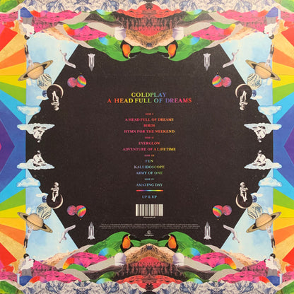 Coldplay A Head Full of Dreams LP Nuevo