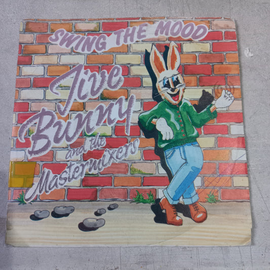 Jive Bunny Swing The Mood Simple 7" Vg+ De Epoca