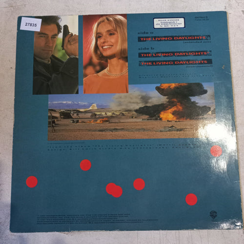 Aha The Living Daylights Maxi VG+