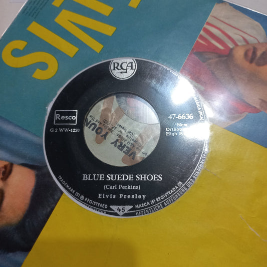 Elvis Presley Blue Suede Shoes