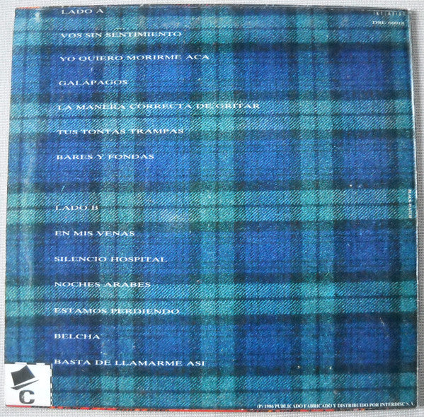 Los Fabulosos Cadillacs Bares y Fondas LP Near Mint