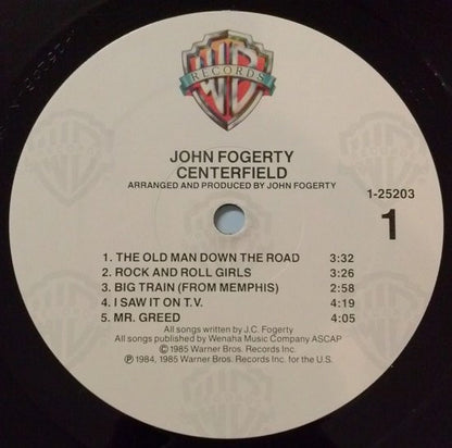 John Fogerty Centerfield LP Near Mint